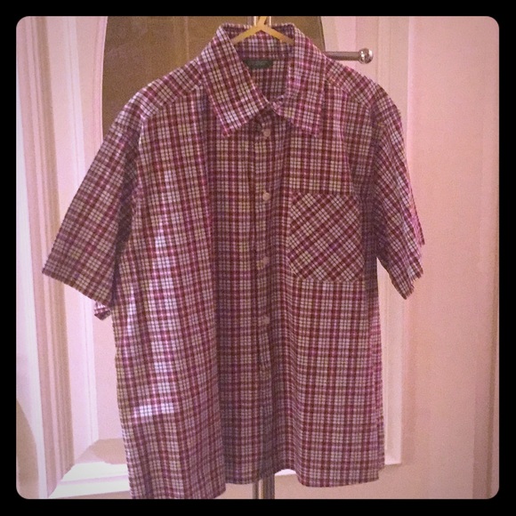 UNITED COLORS OF BENETTON short-sleeved shirt - Picture 5 of 7